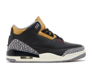 JORDAN RETRO 3 'BLACK GOLD'