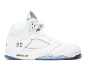 JORDAN RETRO 5 'WHITE METALLIC'