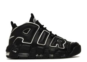 AIR MORE UPTEMPO 'BLACK METALLIC SILVER'