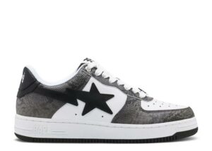 BAPESTA 'BLACK SNAKESKIN'