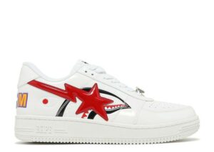 BAPESTA 'SHARK FACE WHITE'